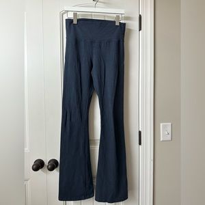 Brandy Melville Flare Navy Yoga Pants